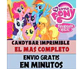 Kit Imprimible Candy Bar Mi Pequeño Pony El Mas Completo