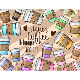 Cliparts Imagenes Png Vasos Para Cafe De Colores Jk17