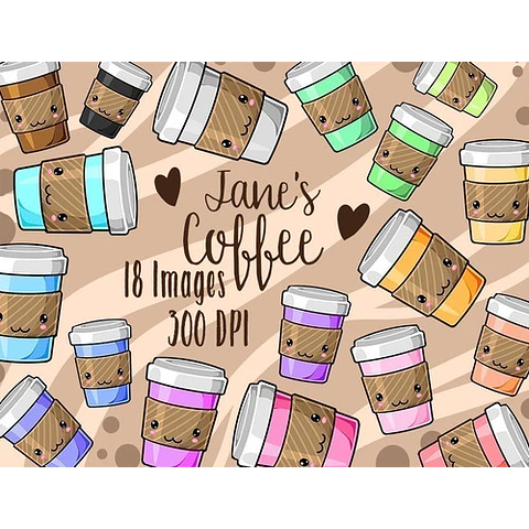 Cliparts Imagenes Png Vasos Para Cafe De Colores Jk17