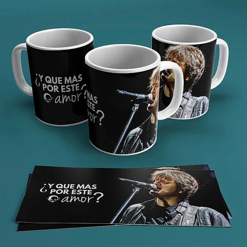 Plantillas Sublimación Tazas - Ciro Y Los Piojos / Persas