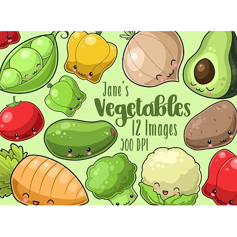Cliparts Imagenes Png Verduras Vegetales Jk78