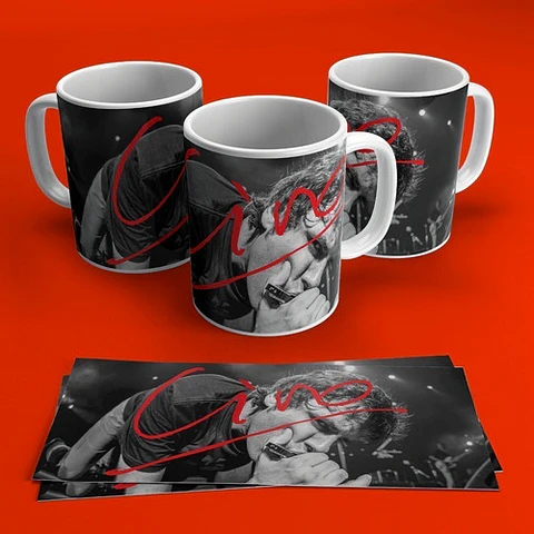 Plantillas Sublimación Tazas - Ciro Y Los Piojos / Persas