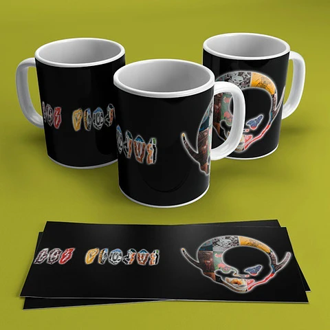 Plantillas Sublimación Tazas - Ciro Y Los Piojos / Persas