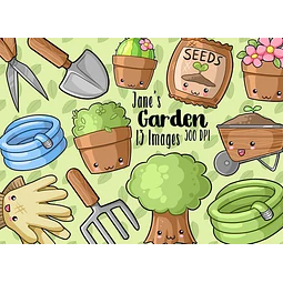 Cliparts Imagenes Png Jardin Elementos Jardineria Jk26
