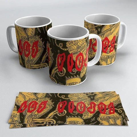 Plantillas Sublimación Tazas - Ciro Y Los Piojos / Persas