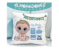 Vectores Para Almohadas Nacimiento Editables