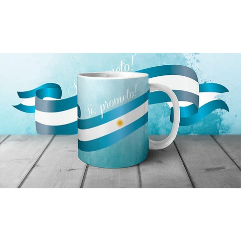 Plantillas Sublimación Tazas - Jura Promesa A La Bandera