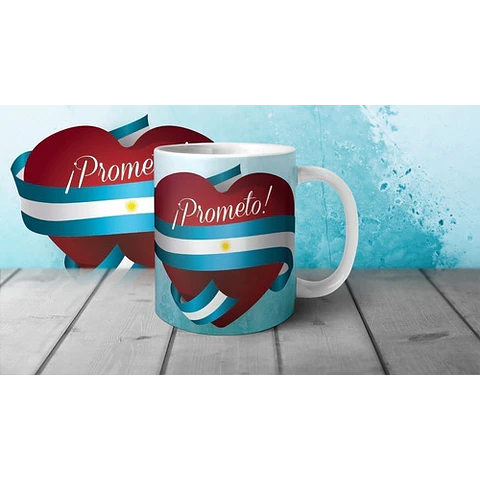 Plantillas Sublimación Tazas - Jura Promesa A La Bandera