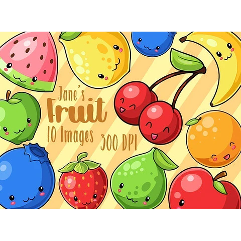 Cliparts Imagenes Png Frutas Jk23