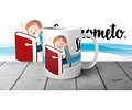 Plantillas Sublimación Tazas - Jura Promesa A La Bandera