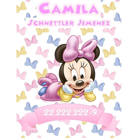 Pack Carnet Pediátrico - Mickey, Minnie Y Mas! X8