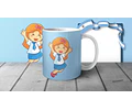 Plantillas Sublimación Tazas - Jura Promesa A La Bandera