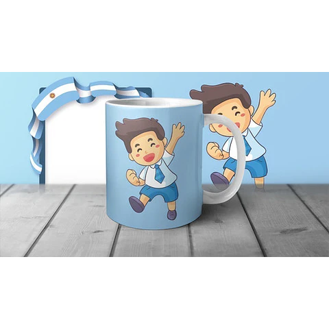 Plantillas Sublimación Tazas - Jura Promesa A La Bandera