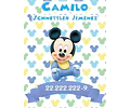 Pack Carnet Pediátrico - Mickey, Minnie Y Mas! X8