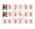 Kit Imprimible Candy Bar Masha Y El Oso Shabby 100% Editable