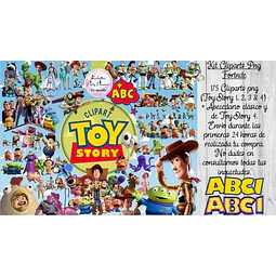 175 Clipart Png + Abecedario Toy Story 4
