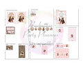Kit Imprimible Candy Bar Masha Y El Oso Shabby 100% Editable