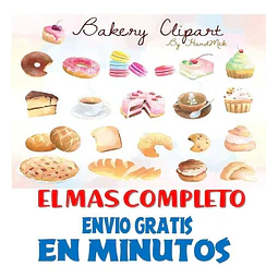 Pack Imagenes Dulces Panaderia Dona Merienda + Regalo A1