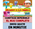 Kit Imprimible Candy Bar Many A La Obra El Mas Completo