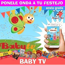 Kit Imprimible Baby Tv Completo Editable