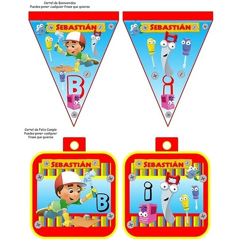 Kit Imprimible Candy Bar Many A La Obra El Mas Completo
