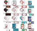 Mega Pack Navidad Premium Sublimar Kits Eps Cdr Png Ai Psd