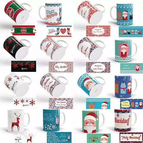 Mega Pack Navidad Premium Sublimar Kits Eps Cdr Png Ai Psd