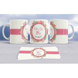 Diseños Plantillas Para Tazas Día De La Madre Sublimación M2