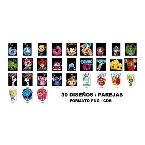 Vectores Sublimar Remeras Parejas Día Del Amor San Valentín