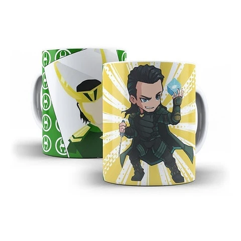 Kit Diseños Plantillas Tazas Los Vengadores Sublimación