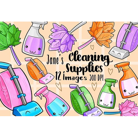 Cliparts Imagenes Png Articulos De Limpieza Jk16