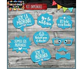 Kit Photo Booth Bautismo Nene Imprimible Frases Y Props