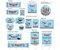 Kit Imprimible Aviones Planes Completo