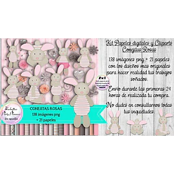 Papeles Fondos Y Cliparts Imagenes Png Conejitas