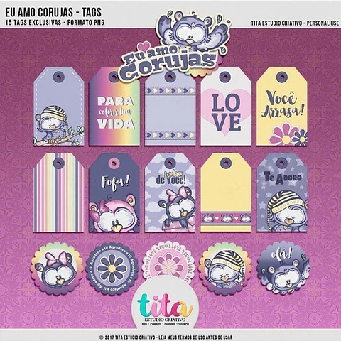 Imagenes Png Y Papeles Digitales Lechuzas Violetas T6