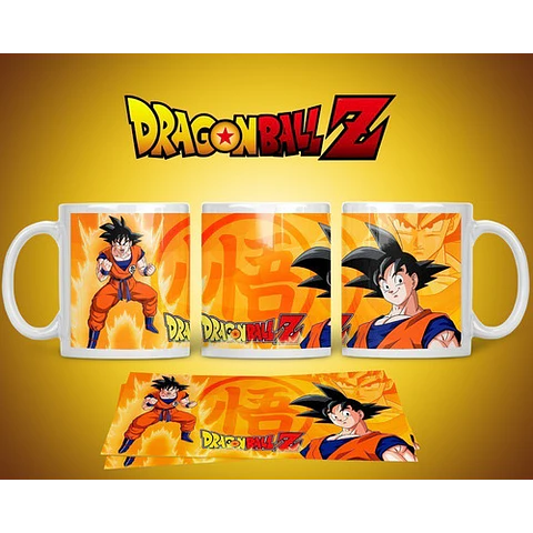 Kit Diseños Plantillas Tazas Dragon Ball Z Sublimación M3