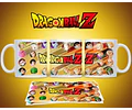 Kit Diseños Plantillas Tazas Dragon Ball Z Sublimación M3