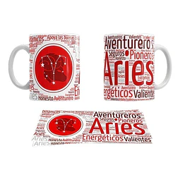 Kit Diseños Plantillas Tazas Signos Del Zodiaco Sublimación 