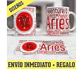 Kit Diseños Plantillas Tazas Signos Del Zodiaco Sublimación 