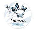 Kit Imprimible Mariposas Celestes Tukit