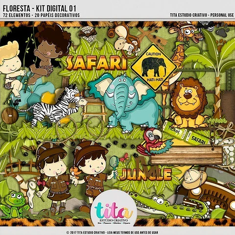 Imagenes Png Y Papeles Digitales Animales Safari T5