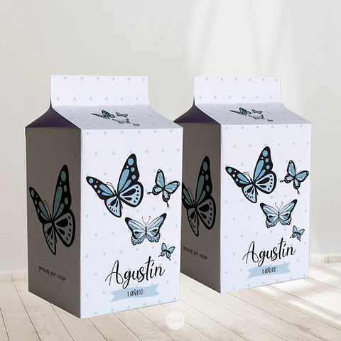 Kit Imprimible Mariposas Celestes Tukit