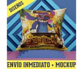 Diseños Plantillas Almohadones Cojines Lilo Stitch Sublimar