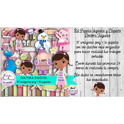 Papeles Fondos Y Cliparts Imagenes Png Doctora Juguetes