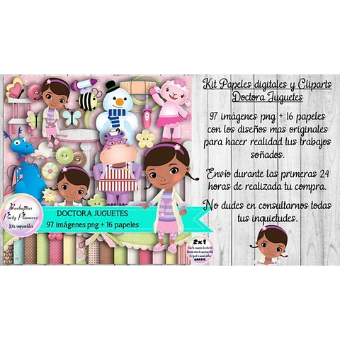 Papeles Fondos Y Cliparts Imagenes Png Doctora Juguetes