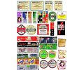 Kit Imprimible Etiquetas De Bebidas Editables Cerveza Vinos