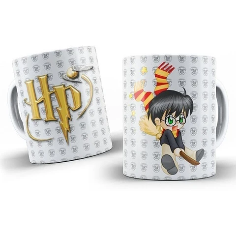Kit Diseños Plantillas Tazas Harry Potter Sublimación 