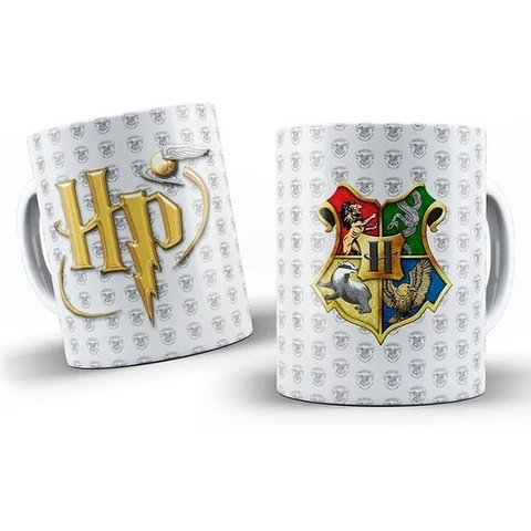 Kit Diseños Plantillas Tazas Harry Potter Sublimación 