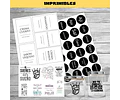 Kit Imprimible Etiquetas  Frascos Editables Especiero Cocina