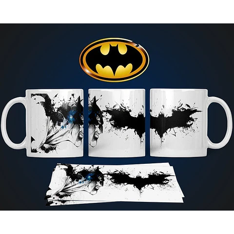 Kit Diseños Plantillas Tazas Batman Sublimación Super Héroe